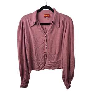 Blusa Freddies Of Pinewood Mujer Hechizada Talla 10 Rosa Rubor Años 40 Retro - Imagen 1 de 8