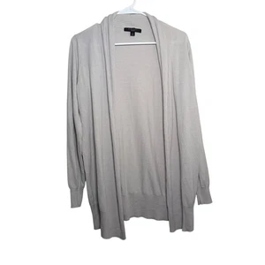 Nine West Sweater Women's Large Open Cardigan Knit Solid Casual Lightweight - Picture 1 of 9