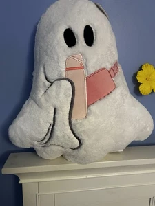 Ghost pillow Pink Stanley Cup & Crossbody Spooky nights Tiktok Viral Halloween - Picture 1 of 4