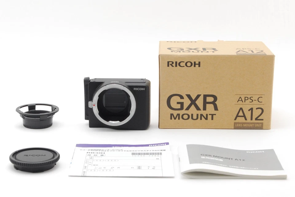[Como Nuevo] Unidad de cámara Ricoh GXR MOUNT A12 para lentes Leica GXR M-Mount #7113 Foto 1 de 4