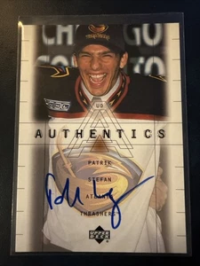 1999-00 Upper Deck HoloGrFX UD Authentics Patrik Stefan #PS Rookie Auto RC NHL - Bild 1 von 2