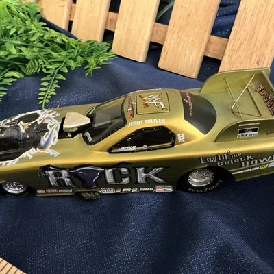 Vintage NHRA Jerry Toliver WWF / The Rock 2000 Camaro Funny Car - Image 1 of 4