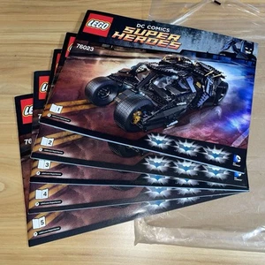 Lego Super Heroes Batman Tumbler 76023 Instruction Book Manuals - Picture 1 of 4
