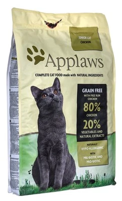 5060333435844 APPLAWS Cat Senior Chicken - Trockenfutter für Katzen - 7,5 kg App - Bild 1 von 2