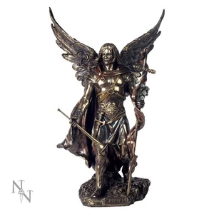 Nemesis Now Gabriel With Staff Bronze Archangel Mythological Angel Figurine - Picture 1 of 1