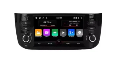 CARTABLET  7" FIAT PUNTO EVO ANDROID Comandi Volante Carplay Bluetooth USB touch - Immagine 1 di 4