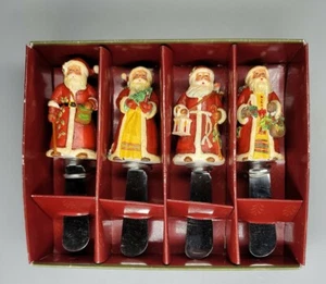 Victorian Santa SET 4 SPREADER Certified International Corp. - Bild 1 von 5