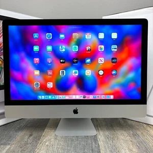 Apple iMac 2020/2022 27 Inch 5K 3.8 GHz Core i7 1TB SSD 64GB RAM 5700 8GB GFX - Picture 1 of 20