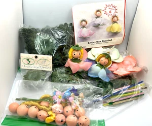 Vintage Merri Mac Little Miss Rosebud Crafting Lot C2 - Picture 1 of 13