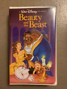 Beauty And The Beast (VHS, 1992) Black Diamond - Picture 1 of 4