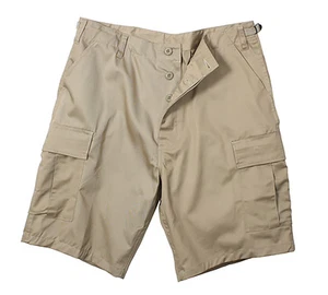 Rothco 7077 Khaki Rip-Stop BDU Shorts - Picture 1 of 1