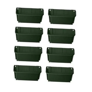 Vertical Garden Planter - Pack, 13 inch Wall Mounted Planter for Patio 8 - Picture 1 of 7