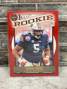Derrick Brown ~ Panini Legacy #163 2020 rojo novato 210/299 PWE - Imagen 1 de 2