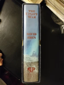 The Uplift War by David Brin 1987 HCDJ w/case Signed and Numbered First Edition - Picture 1 of 11