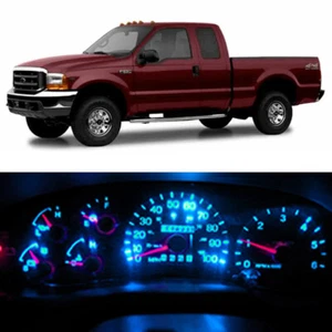 Ice Blue Instrument Gauge Cluster LED for 1999-2004 Ford F-Series Super Duty - Picture 1 of 5