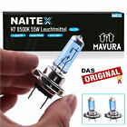 Produktbild - NAITEX SUPER WHITE H7 8500K 55W HALOGEN LAMPEN XENON LOOK EFFEKT BIRNEN LEUCHTEN