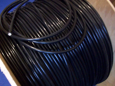 BLACK 8MM PERFORMANCE IGNITION LEAD CABLE 1 METER QUALITY IGNITION LEAD HT - Image 1 of 3