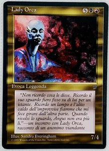 MTG Lady Orca (Italian Legends/Gold/U) - NM/M Unplayed - Picture 1 of 2