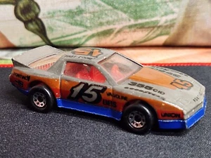 Matchbox Pontiac Firebird Racer 1985 - #15 "Fast Eddie" BBS Car - 1:64 - Macao - Imagen 1 de 7