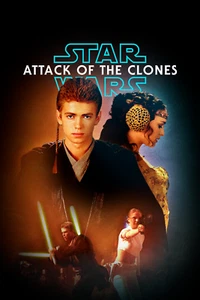 Star Wars Attack of the Clones Metal Poster Anakin Skywalker 7x11 12x18 C1 - Picture 1 of 1
