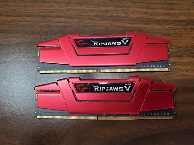 G. SKILL Ripjaws V Series 8GB (2 x 4GB) PC4-19200 (DDR4-2400) Memory... - Image 1 of 2