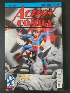 SUPERMAN in ACTION COMICS #1000 (2018) DC COMICS PRESTIGE FORMAT! 1930's VARIANT - Picture 1 of 2
