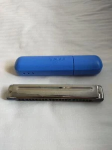 YAMAHA Harmonica 22 Holes C scale No. 220 with Blue Case Musical Instruments - Picture 1 of 6