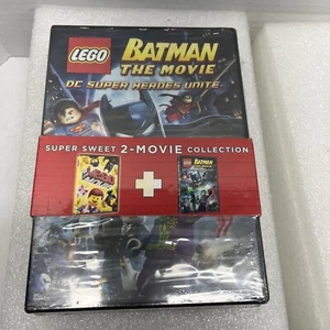 The LEGO Movie/LEGO Batman: The Movie (DVD, 2015) NEW AND SEALED 2 Movie Set - Imagen 1 de 2