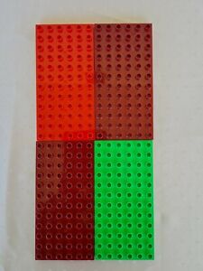 Lego Duplo 4 Platten 6x12