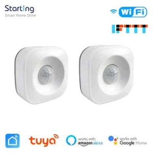 Tuya WiFi Motion Sensor PIR Wireless Infrared Detector Security Burglar Alarm Se - Picture 1 of 9