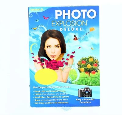 PHOTO EXPLOSION DELUXE The Complete Digital Photo Studio Software (Version 5) - Image 1 of 4