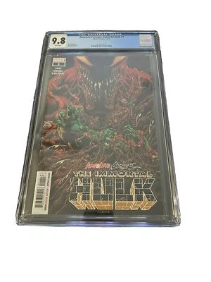 不朽绿巨人 #1 CGC 9.8 绝对大屠杀首版 2019 年全新板!! — 第 1/4 张图片