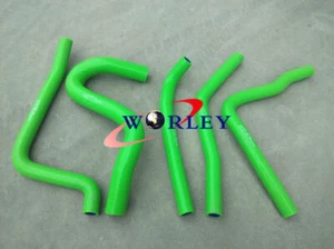 PARA Kawasaki KX250 KX 250 2 tiempos 1990-1993 1992 manguera radiador verde - Imagen 1 de 4