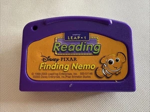 Finding Nemo LeapFrog LeapPad Cartridge LEAP 1 READING Disney Pixar Game - Picture 1 of 4