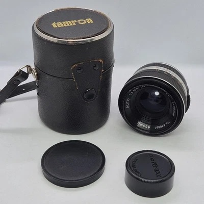 Tamron Auto 1:2.8 f=35mm Ø55mm Camera Lens For Pentax-II With Case - Image 1 of 4