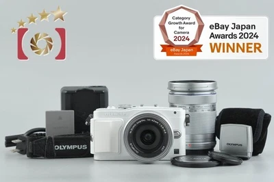 Lentes "Count 879" Olympus PEN Lite E-PL6 blancas 16,1 MP 14-42 40-150 [Excelente] Foto 1 de 4