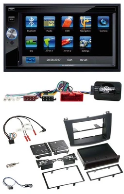 Blaupunkt Lenkrad USB Bluetooth TMC 2DIN Navigation für Mazda 3 09-13 Can-Bus - Bild 1 von 4