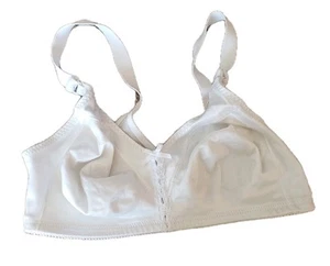 White Satin Bra Size 38C - Picture 1 of 4