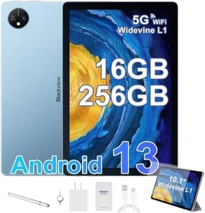 Blackview Android 13 Tablet 10 Pollici Tab 10 WiFi 256GB +16GB RAM - Imagen 1 de 7