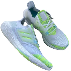 Adidas Mujer Ultraboost 22 Correr Blanco Bliss Azul Volt GX5926 Talla 10 EE. UU. - Imagen 1 de 18
