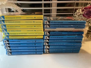 The Hardy Boys Series GLOSSY Hardcover by Franklin W. Dixon & Nancy Drew - Imagen 1 de 11