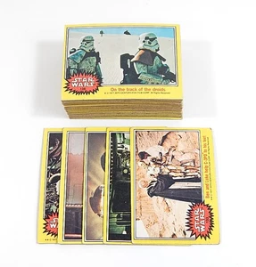 Juego Completo Topps Star Wars Serie 3 Amarillo 1977 (66 Cartas) - Imagen 1 de 3