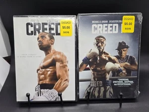 Creed 1 & 2 / I & II (2 DVD Lot) Sylvester Stallone & Michael B Jordan New  - Picture 1 of 9