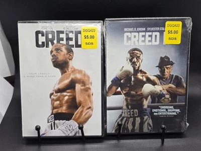 Creed 1 & 2 / I & II (2 DVD Lot) Sylvester Stallone & Michael B Jordan New  - Image 1 of 4