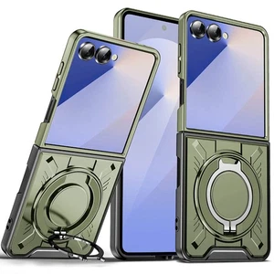 Funda magnética giratoria 360° con soporte para teléfono para Samsung Galaxy Z abatible 7/6 - Imagen 1 de 15