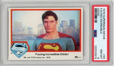 1978 Topps Superman #45 PSA 8 NM/MT - Image 1 of 2