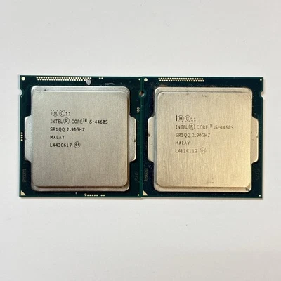 Lot of 2 – Intel Core i5-4460S 2.9 GHz 6 MB Quad-Core CPU Processor SR1QQ LGA115 - Image 1 of 2