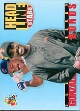1994 Upper Deck Baseball Fun Pack #199 Barry Bonds/Juan Gonzalez [Fold Out]