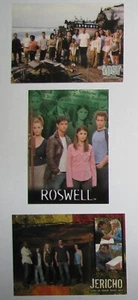 Inkworks 3 Promo Trading Card Lot: 2000 Roswell, 2005 Lost, 2007 Jericho - Picture 1 of 7