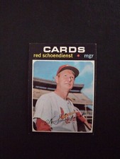 1971 Topps  #239 Red Schoendienst St. Louis Cardinals HOF NRMT/MT